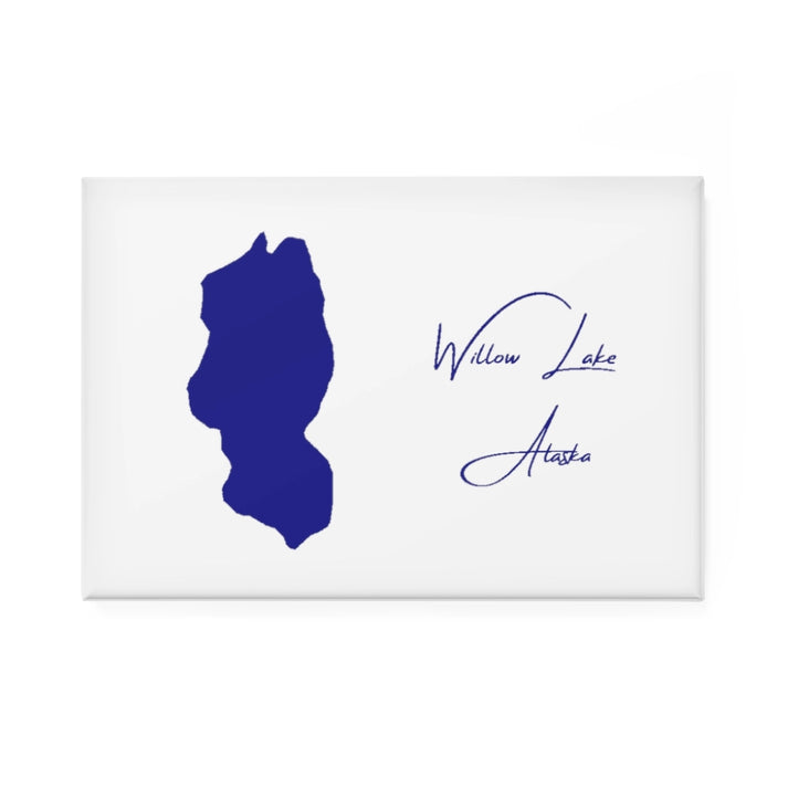 Alaska  Willow  Lake  Magnet  front  position  view  from  front  2  x  3.webp