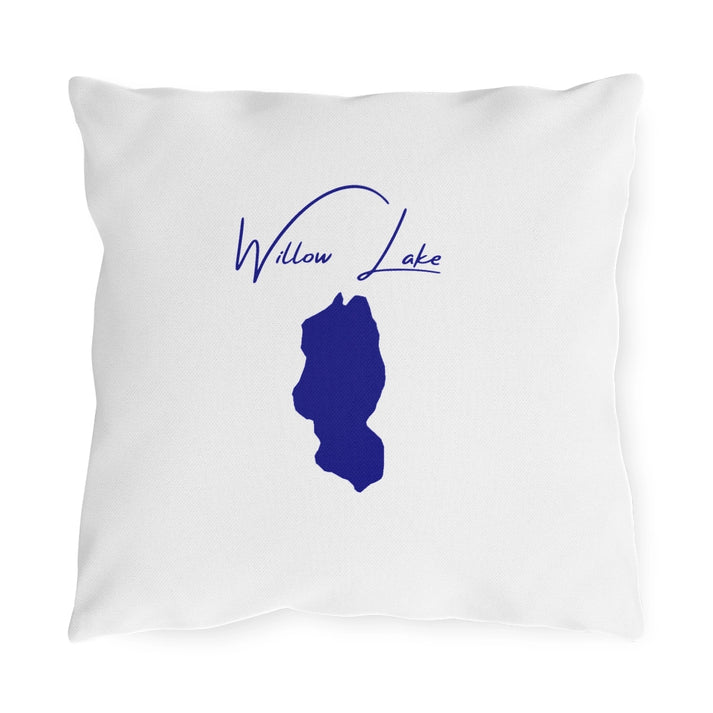 Alaska  Willow  Lake  Outdoor  Pillow  front  position  view  from  front  16  x  16.webp