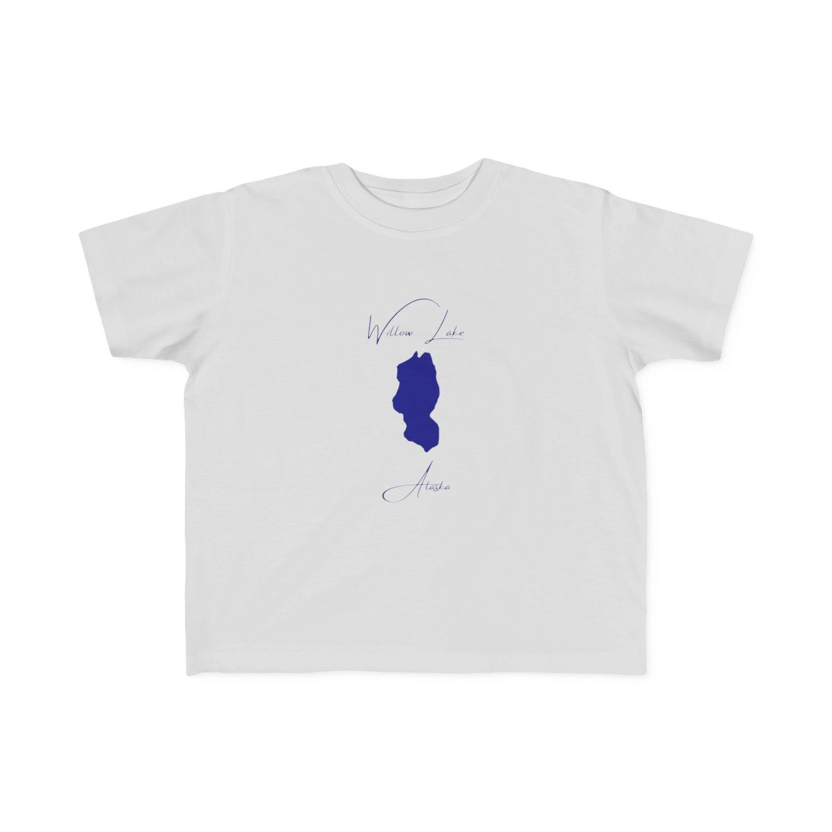 Alaska  Willow  Lake  Toddler  T-shirt  front  position  view  from  front  silver.webp