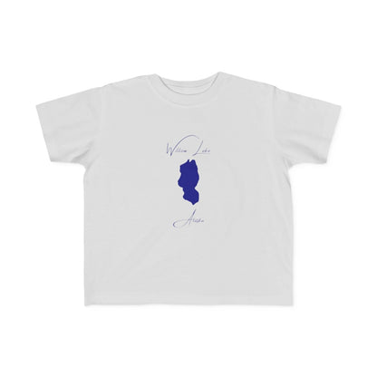 Alaska  Willow  Lake  Toddler  T-shirt  front  position  view  from  front  silver.webp