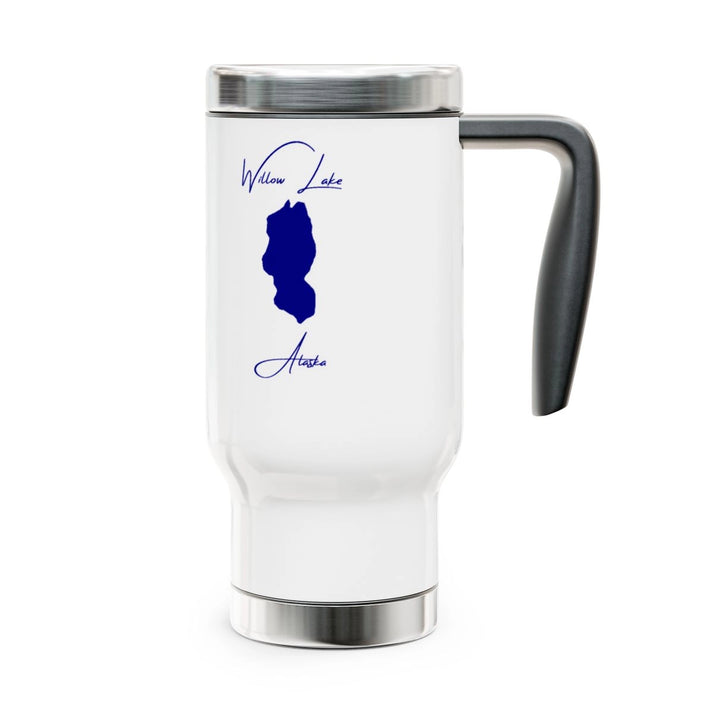 Alaska  Willow  Lake  Travel  Mug  other  position  view  from  right  14oz.webp