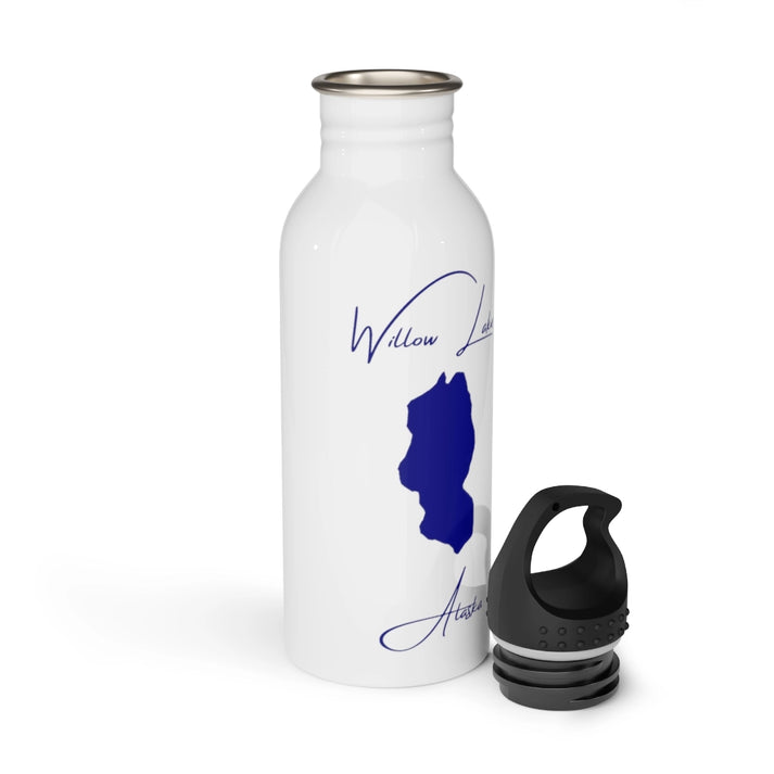 Alaska  Willow  Lake  Water  bottle  other  position  view  from  open  white.webp