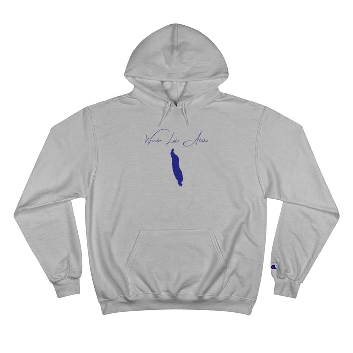Alaska  Wonder  Lake  Hoodie  front  position  view  from  front  light  steel.webp
