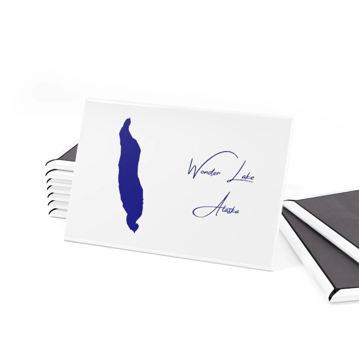 Alaska  Wonder  Lake  Magnet  front  position  view  from  set  2  x  3.webp