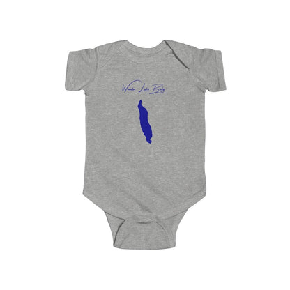 Alaska  Wonder  Lake  Onesie  front  position  view  from  front  heather.webp