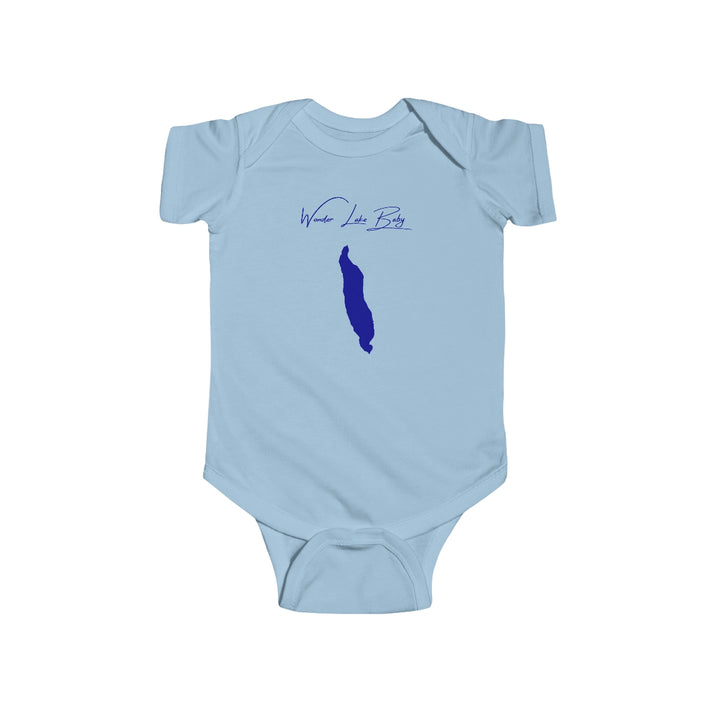 Alaska  Wonder  Lake  Onesie  front  position  view  from  front  light  blue.webp