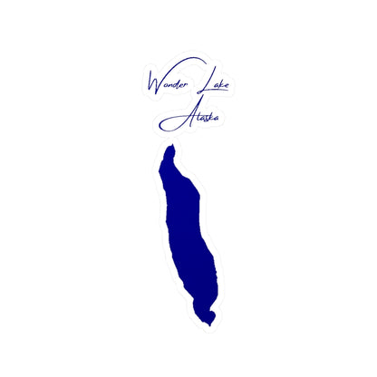 Alaska  Wonder  Lake  Vinyl  Decal  other  position  view  from  front  4  x  6.webp