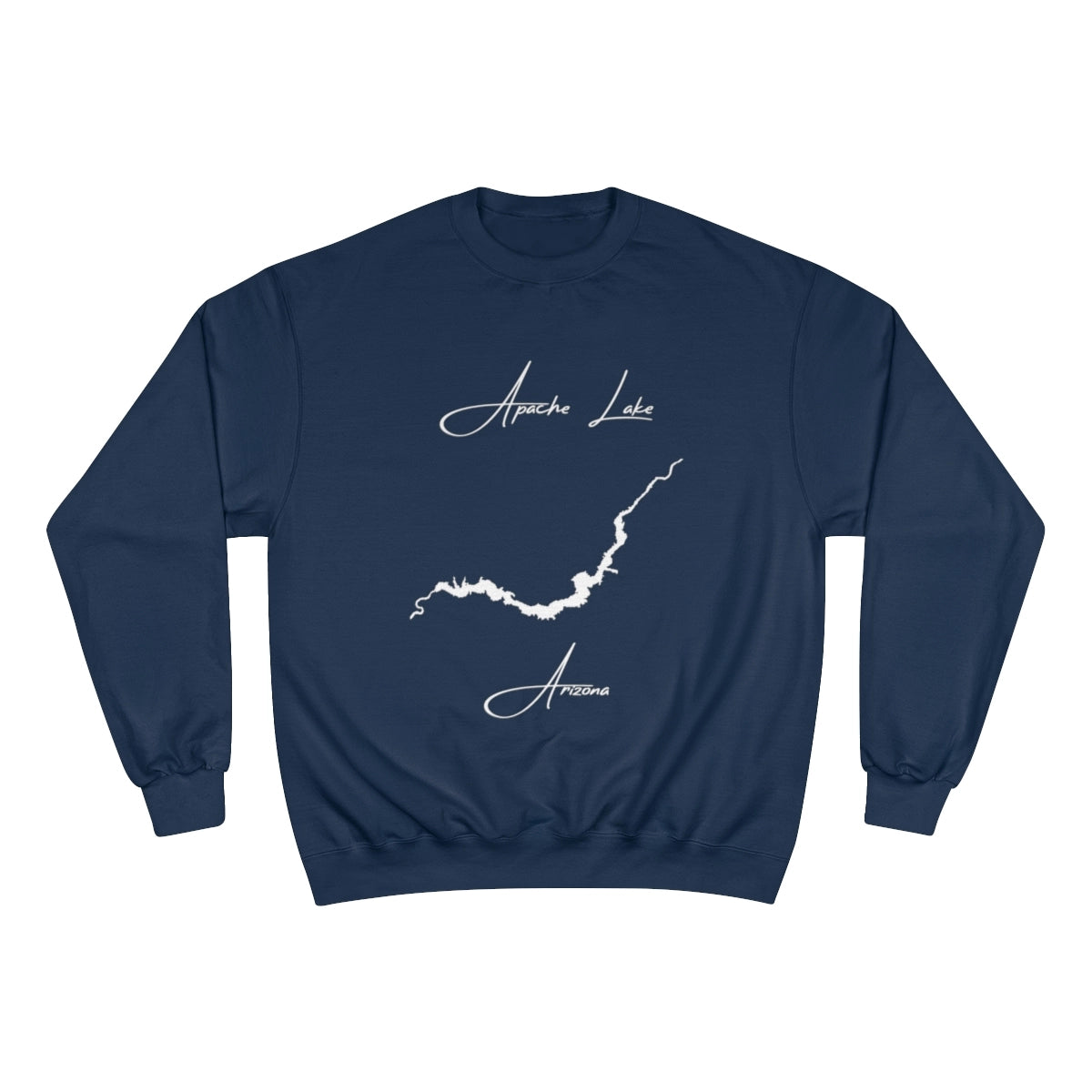 Arizona  Apache  Lake  Sweatshirt  front  position  view  from  front  navy.webp