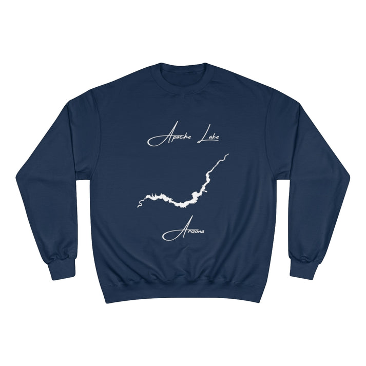 Arizona  Apache  Lake  Sweatshirt  front  position  view  from  front  navy.webp
