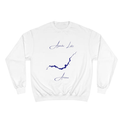 Arizona  Apache  Lake  Sweatshirt  front  position  view  from  front  white.webp