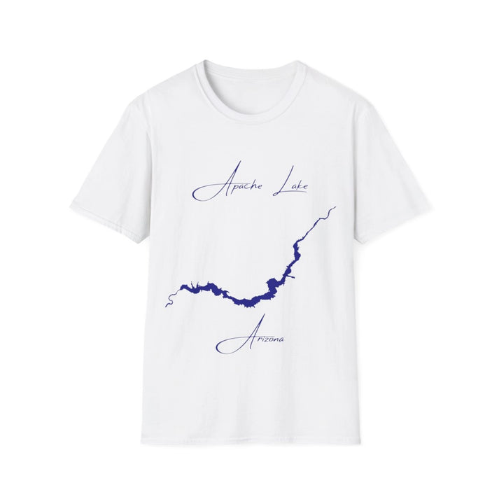 Arizona  Apache  Lake  T-shirt  front  position  view  from  front  white.webp