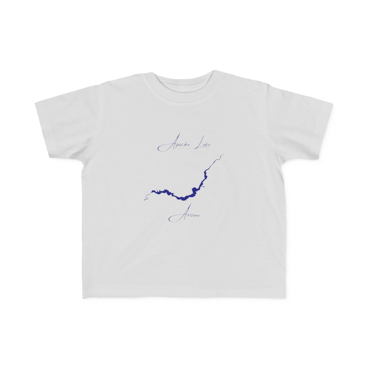 Arizona  Apache  Lake  Toddler  T-shirt  front  position  view  from  front  silver.webp