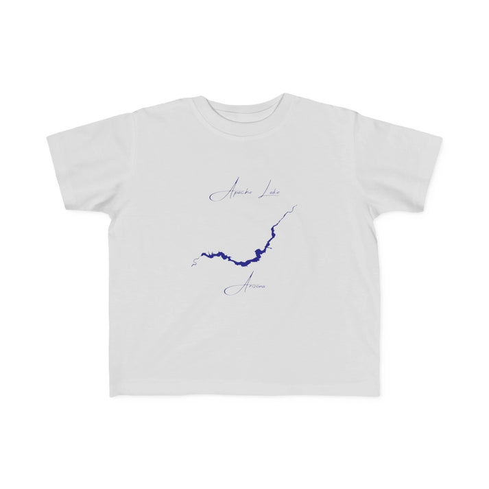 Arizona  Apache  Lake  Toddler  T-shirt  front  position  view  from  front  silver.webp