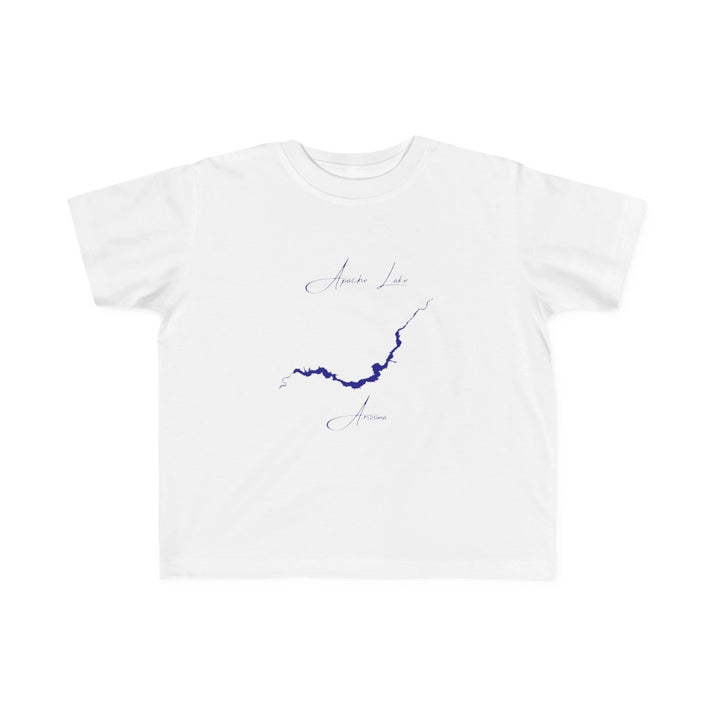Arizona  Apache  Lake  Toddler  T-shirt  front  position  view  from  front  white.webp