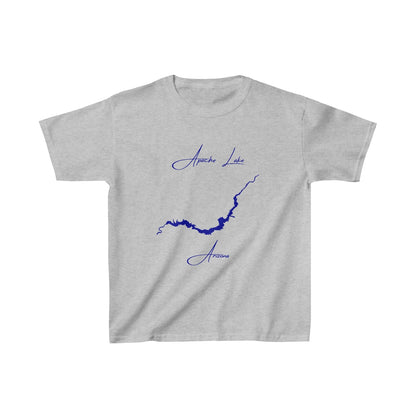 Arizona  Apache  Lake  Youth  T-shirt  front  position  view  from  front  sport  grey.webp