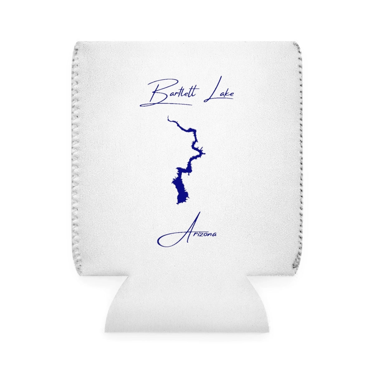 Arizona  Bartlett  Lake  Can  Koozie  front  position  view  from  front-1  white.webp