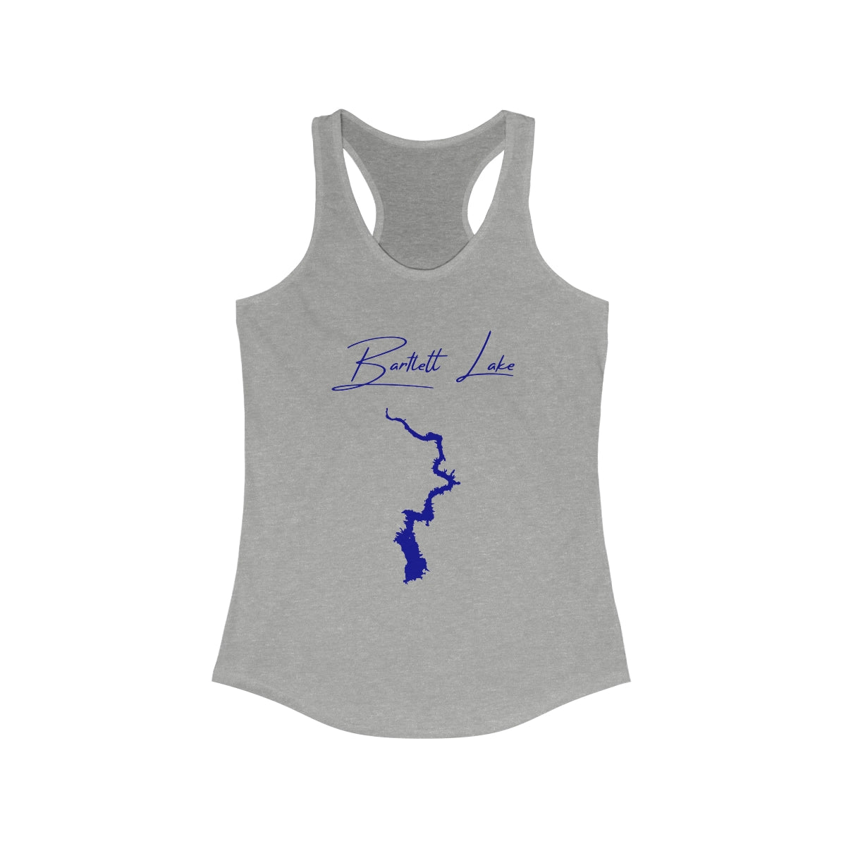 Arizona  Bartlett  Lake  Racerback-Tank  front  position  view  from  front  heather  grey.webp