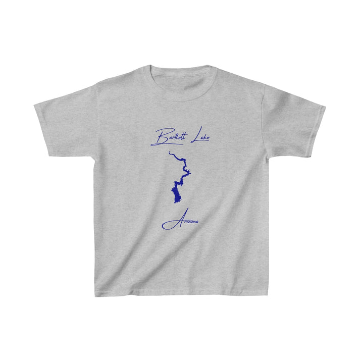 Arizona  Bartlett  Lake  Youth  T-shirt  front  position  view  from  front  sport  grey.webp