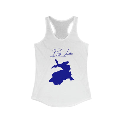 Arizona  Big  Lake  Racerback-Tank  front  position  view  from  front  solid  white.webp