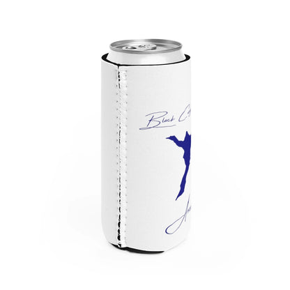 Arizona  Black  Canyon  Lake  Slim  Can  Koozie  all  position  view  from  right  white.webp