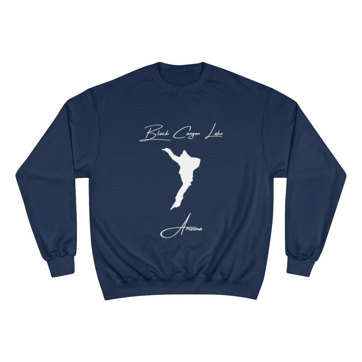 Arizona  Black  Canyon  Lake  Sweatshirt  front  position  view  from  front  navy.webp