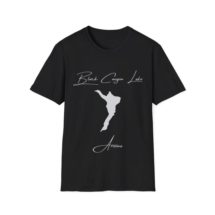 Arizona  Black  Canyon  Lake  T-shirt  front  position  view  from  front  black.webp