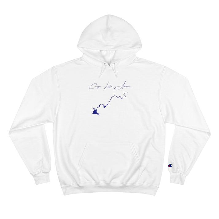 Arizona  Canyon  Lake  Hoodie  front  position  view  from  front  white.webp
