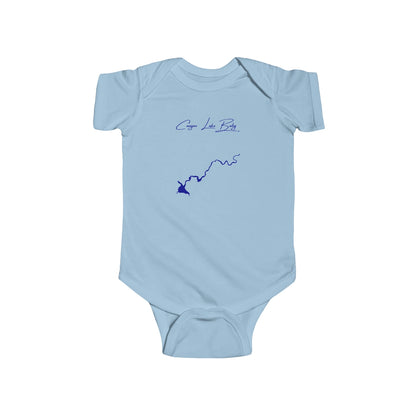Arizona  Canyon  Lake  Onesie  front  position  view  from  front  light  blue.webp