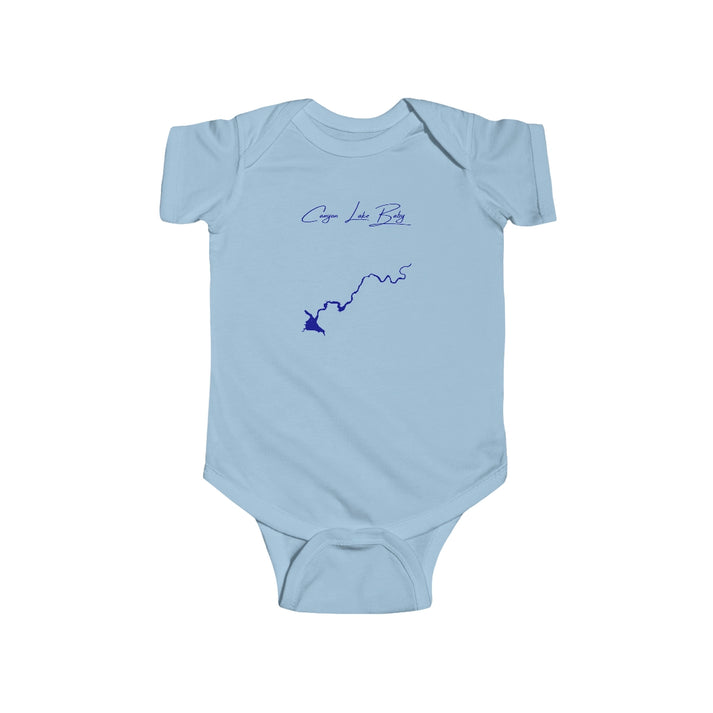 Arizona  Canyon  Lake  Onesie  front  position  view  from  front  light  blue.webp