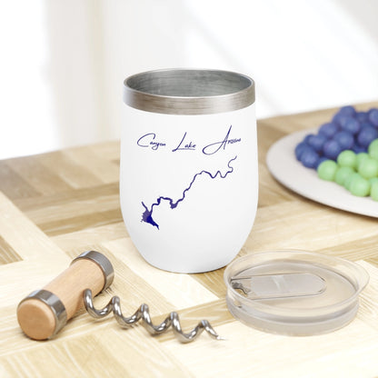 Arizona  Canyon  Lake  Wine  Tumbler  other  position  view  from  context  white.webp