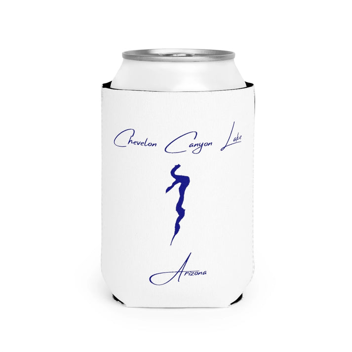 Arizona  Chevelon  Canyon  Lake  Can  Koozie  front  position  view  from  front-2  white.webp