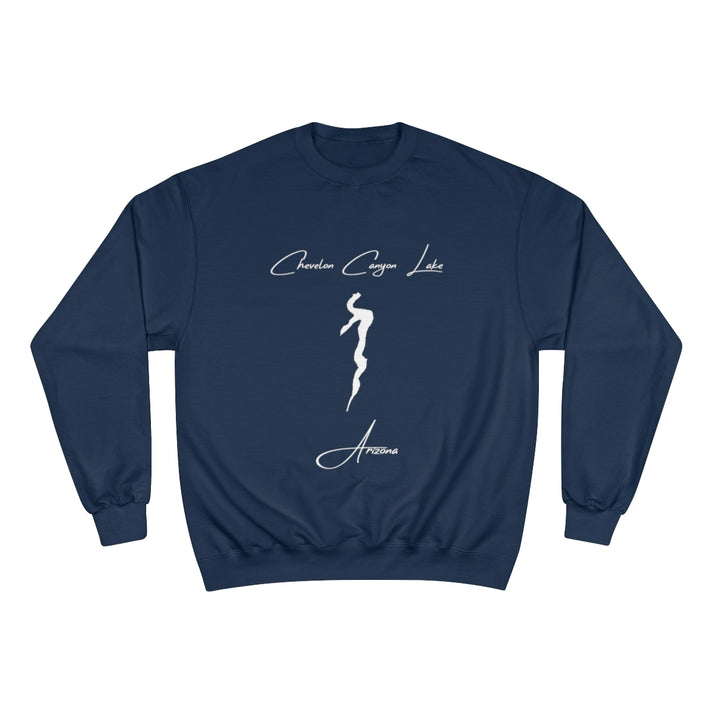 Arizona  Chevelon  Canyon  Lake  Sweatshirt  front  position  view  from  front  navy.webp