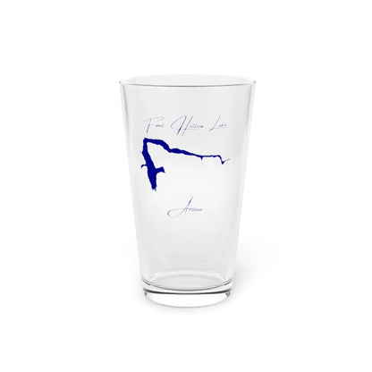 Arizona  Fool  Hollow  Lake  16oz  Pint  Glass  front  position  view  from  front  16oz.webp