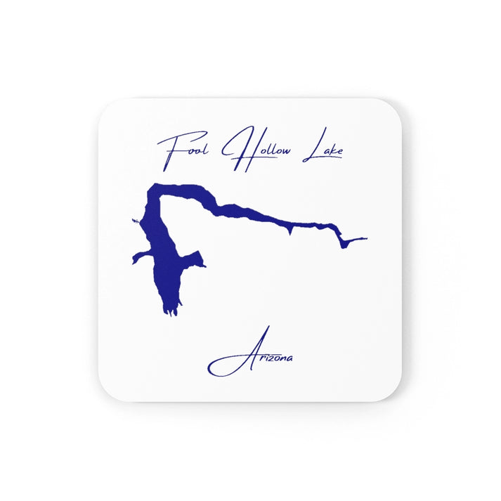 Arizona  Fool  Hollow  Lake  Coaster  Set  front  position  view  from  front  3.75  x  3.75.webp