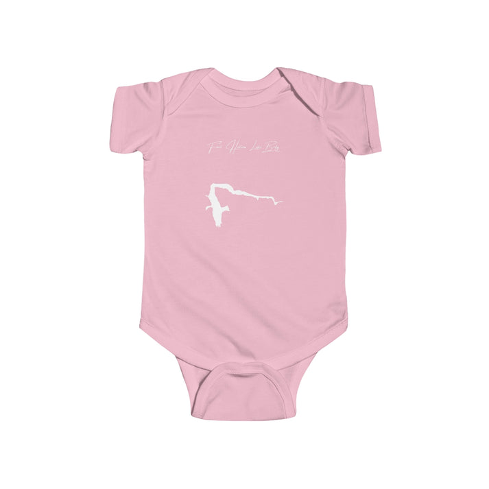 Arizona  Fool  Hollow  Lake  Onesie  front  position  view  from  front  pink.webp