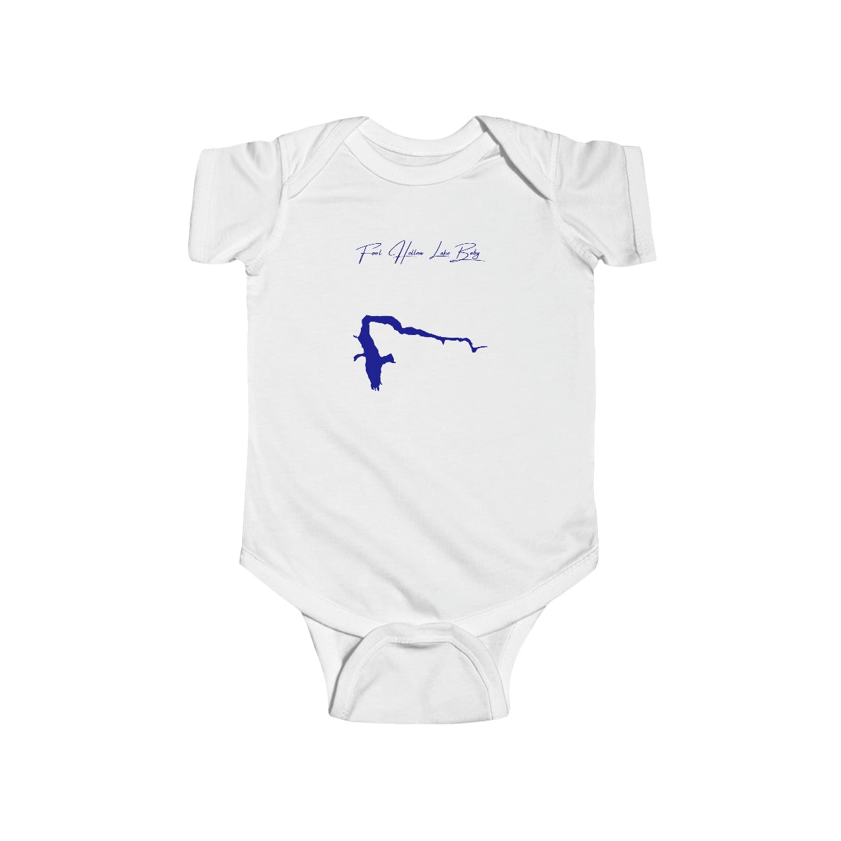Arizona  Fool  Hollow  Lake  Onesie  front  position  view  from  front  white.webp