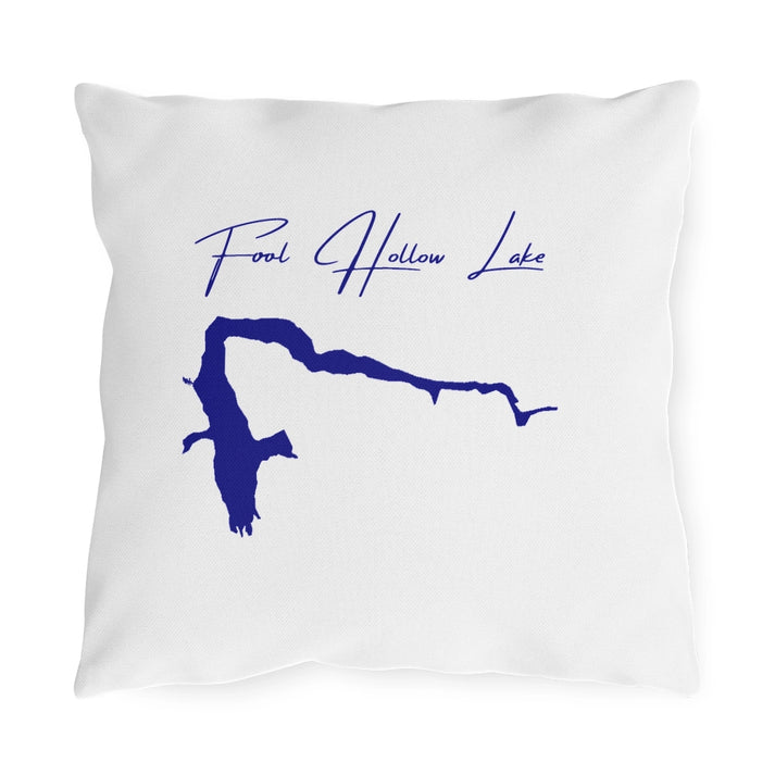 Arizona  Fool  Hollow  Lake  Outdoor  Pillow  front  position  view  from  front  16  x  16.webp