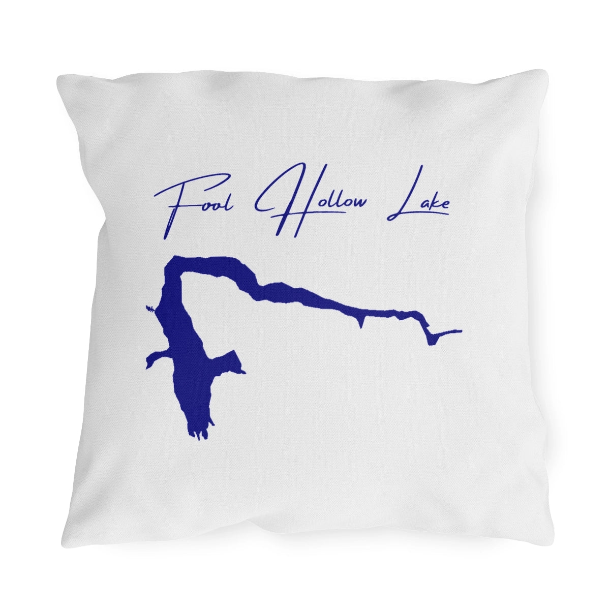 Arizona  Fool  Hollow  Lake  Outdoor  Pillow  front  position  view  from  front  18  x  18.webp
