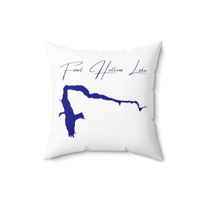 Arizona  Fool  Hollow  Lake  Pillow  front  position  view  from  back  16  x  16.webp