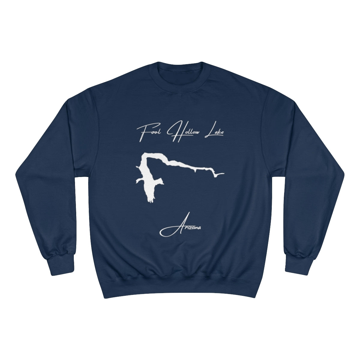 Arizona  Fool  Hollow  Lake  Sweatshirt  front  position  view  from  front  navy.webp