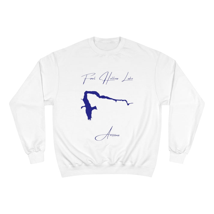 Arizona  Fool  Hollow  Lake  Sweatshirt  front  position  view  from  front  white.webp