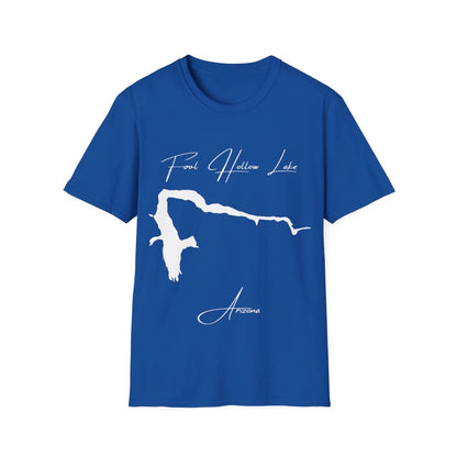Arizona  Fool  Hollow  Lake  T-shirt  front  position  view  from  front  royal.webp