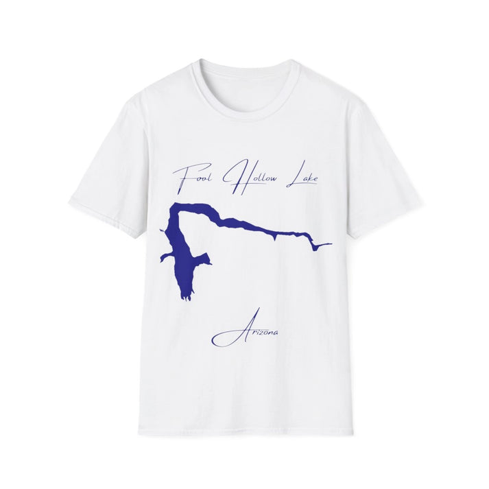 Arizona  Fool  Hollow  Lake  T-shirt  front  position  view  from  front  white.webp