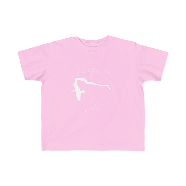 Arizona  Fool  Hollow  Lake  Toddler  T-shirt  front  position  view  from  front  pink.webp
