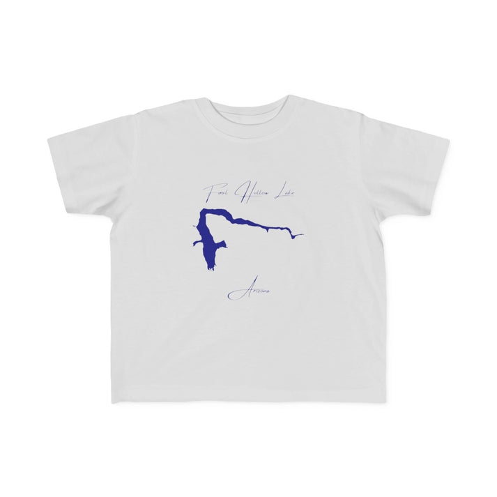 Arizona  Fool  Hollow  Lake  Toddler  T-shirt  front  position  view  from  front  silver.webp
