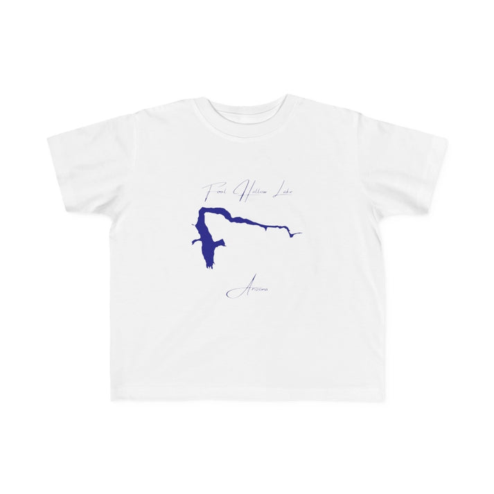 Arizona  Fool  Hollow  Lake  Toddler  T-shirt  front  position  view  from  front  white.webp