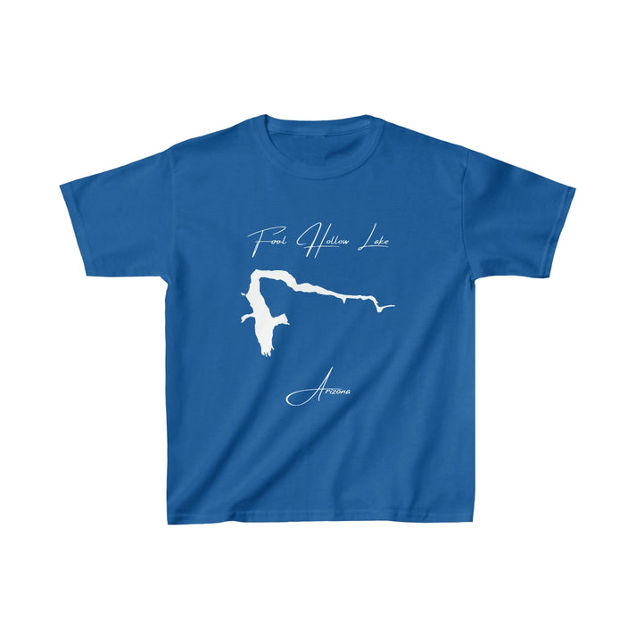 Arizona  Fool  Hollow  Lake  Youth  T-shirt  front  position  view  from  front  royal.webp