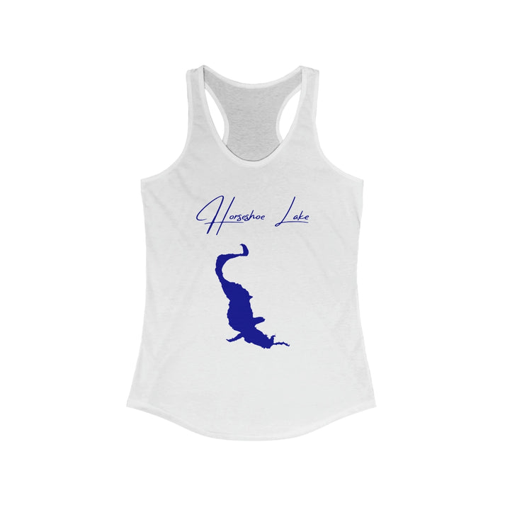 Arizona  Horseshoe  Lake  Racerback-Tank  front  position  view  from  front  solid  white.webp