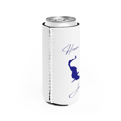 Arizona  Horseshoe  Lake  Slim  Can  Koozie  all  position  view  from  right  white.webp