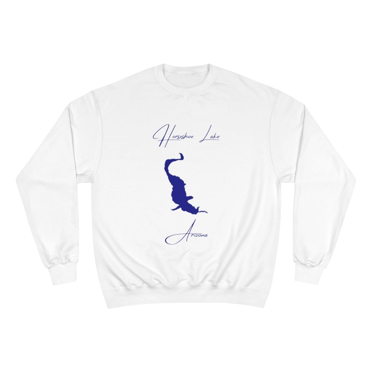 Arizona  Horseshoe  Lake  Sweatshirt  front  position  view  from  front  white.webp